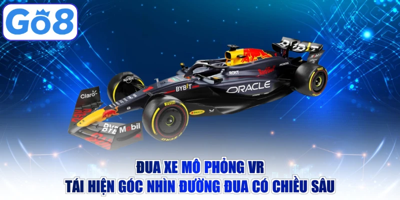 Đua xe mô phỏng VR tái hiện góc nhìn đường đua có chiều sâu